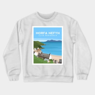 Morfa Nefyn, Llyn Peninsula - North Wales Crewneck Sweatshirt